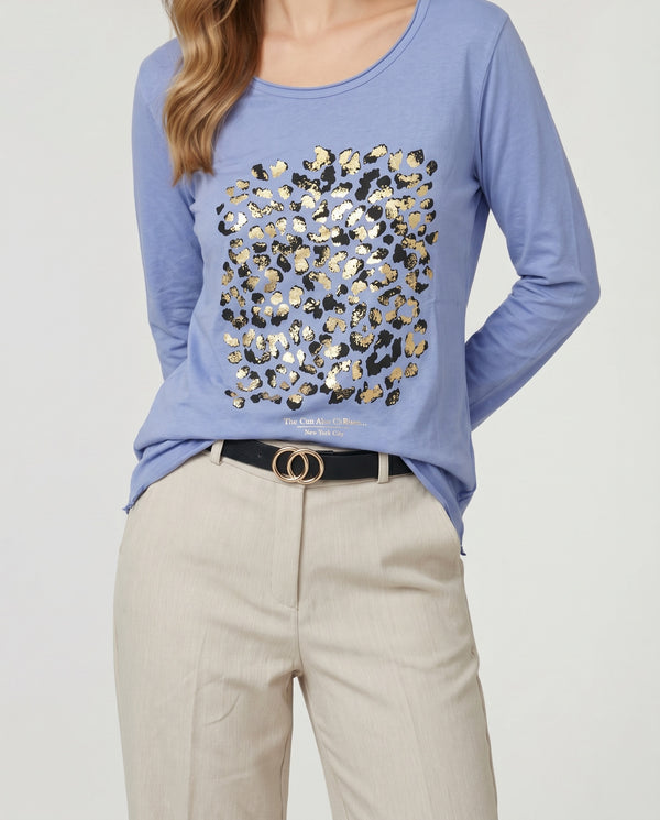 Polera Mujer Iris Jeans Lineatré