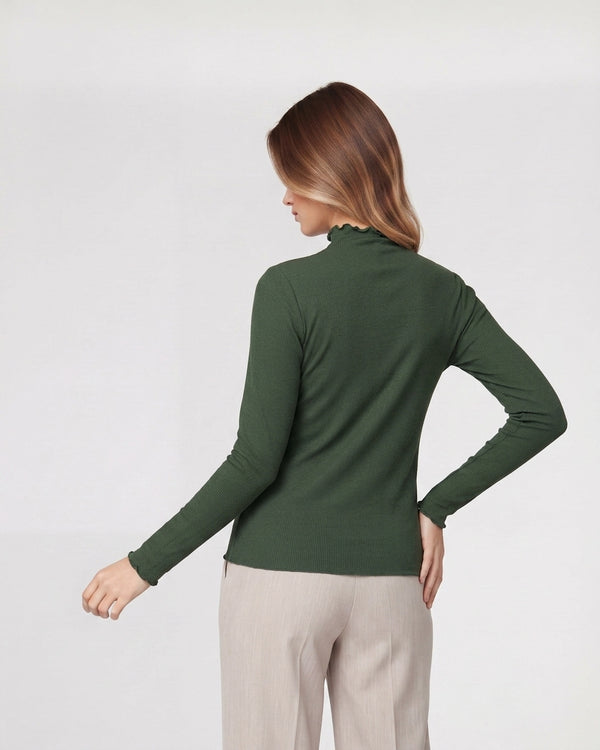 Polera Mujer Alejandra Militar Lineatre
