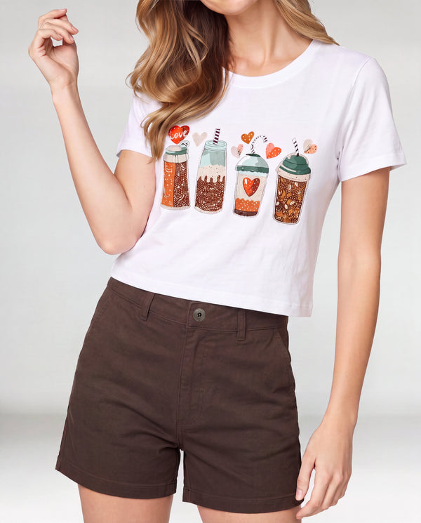 Polera Mujer Mía Blanco Lineatré