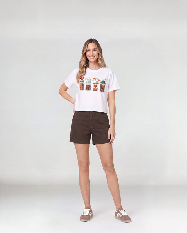 Polera Mujer Mía Blanco Lineatré