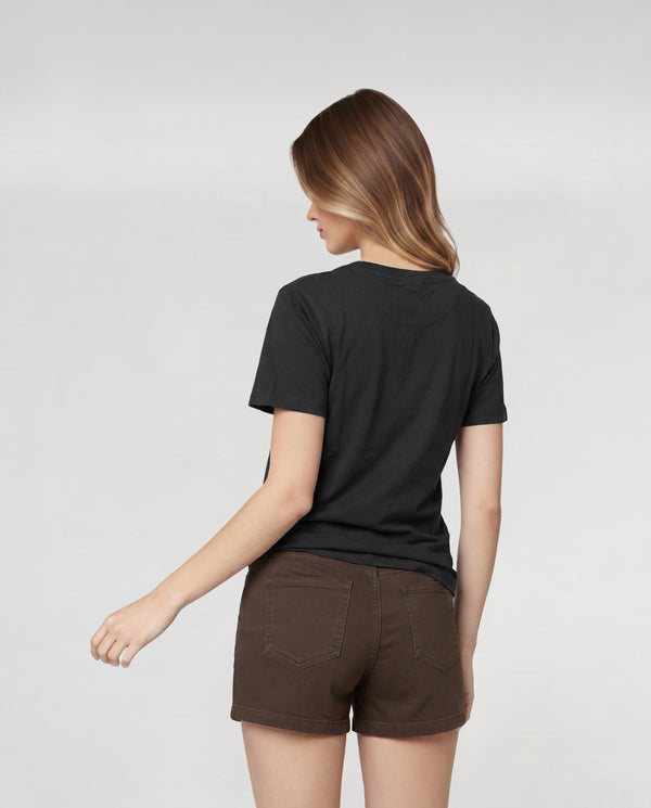 Polera Mujer Bianca Negro Lineatré