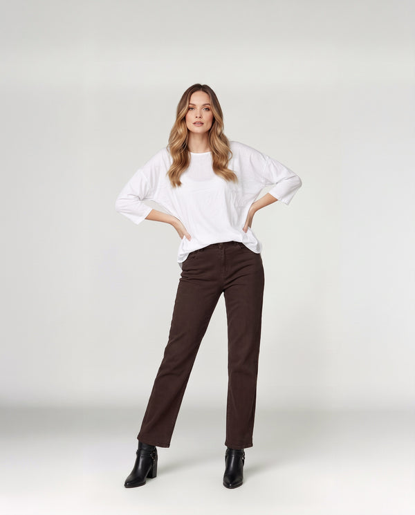 Polera Mujer Noemi Blanco Lineatré