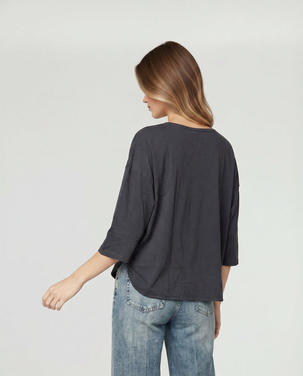 Polera Mujer Ottavia Negro Lineatré