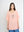 Polera Mujer Elisa Manga corta Salmón Lineatre