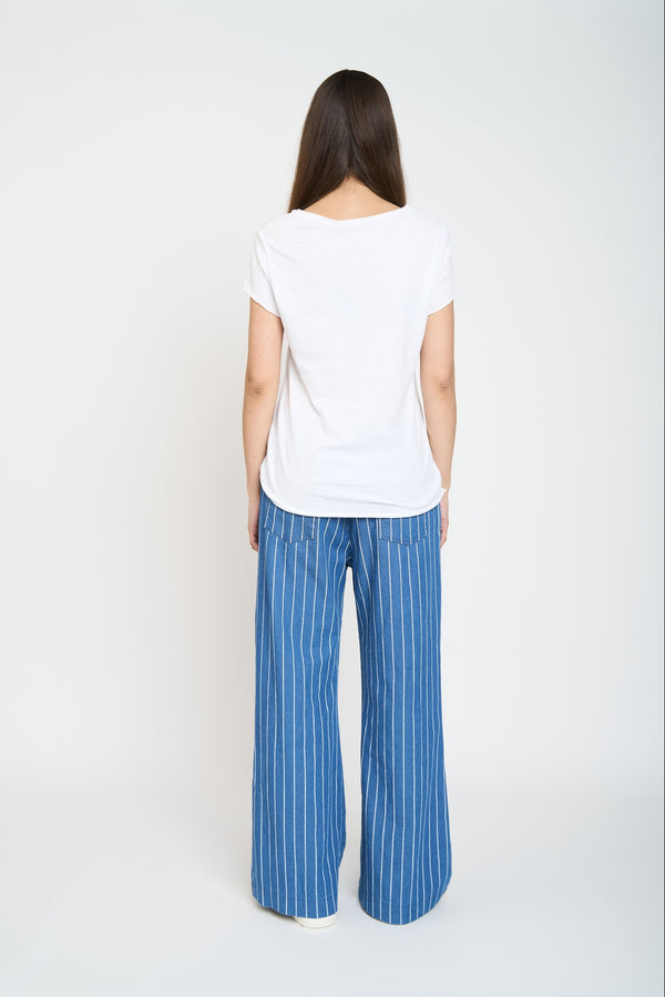 Polera Mujer Javiera Manga corta Mariposa Lineatre