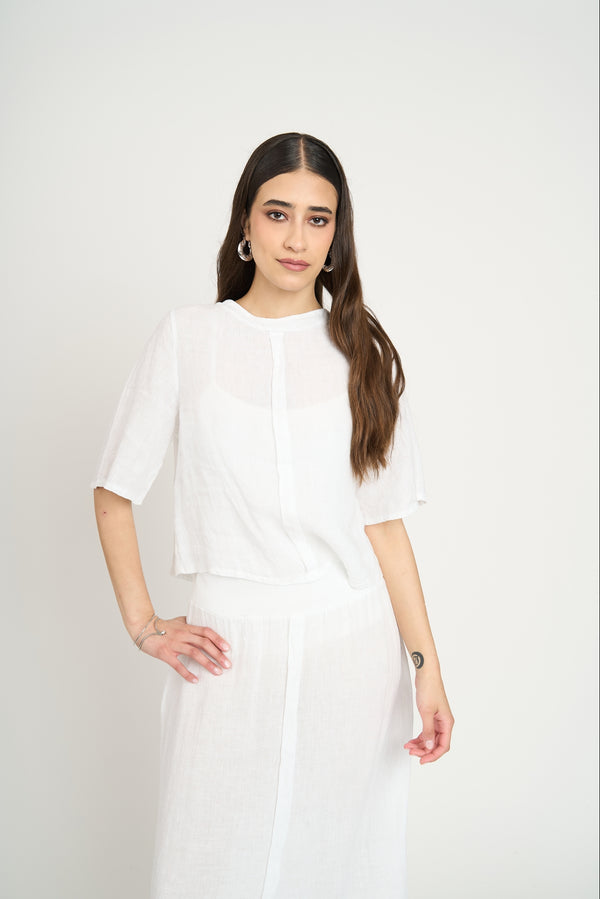Twin Set Mujer Isabella Blanco Lineatre