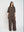 Twin Mujer Tea Cuello redondo Chocolate Lineatre