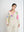 Blusa Mujer Elsa Cuello con solapa Beige Lineatre