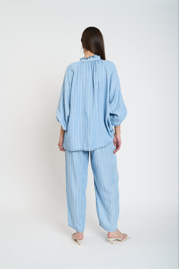 Blusa Mujer Paola Denim Lineatre