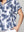 Blusa Mujer Briana De Lino Manga Corta Con Diseño Azul Y Blanco Lineatre
