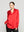 Blusa Mujer Barbarella Satinada Manga Larga Roja Lineatre