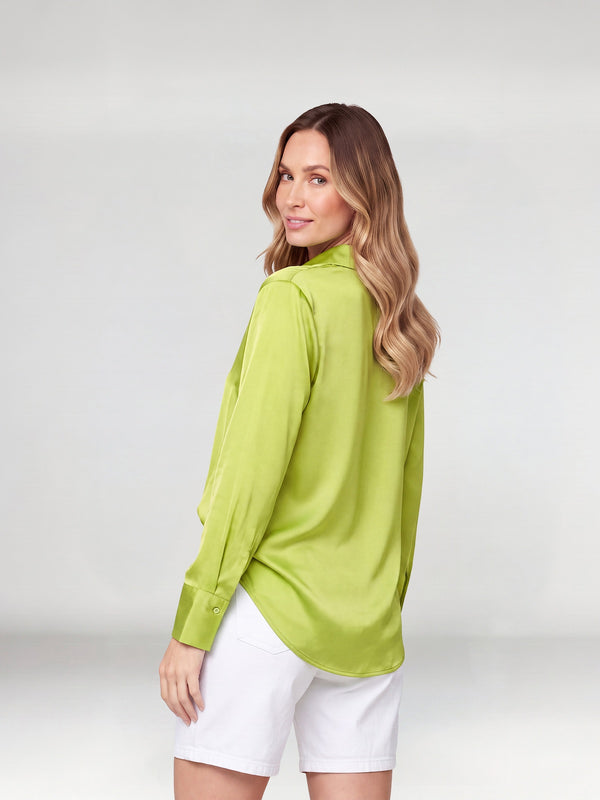 Blusa Mujer Emilia Verde Lineatré