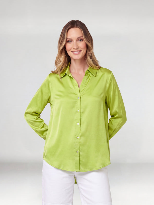 Blusa Mujer Emilia Verde Lineatré