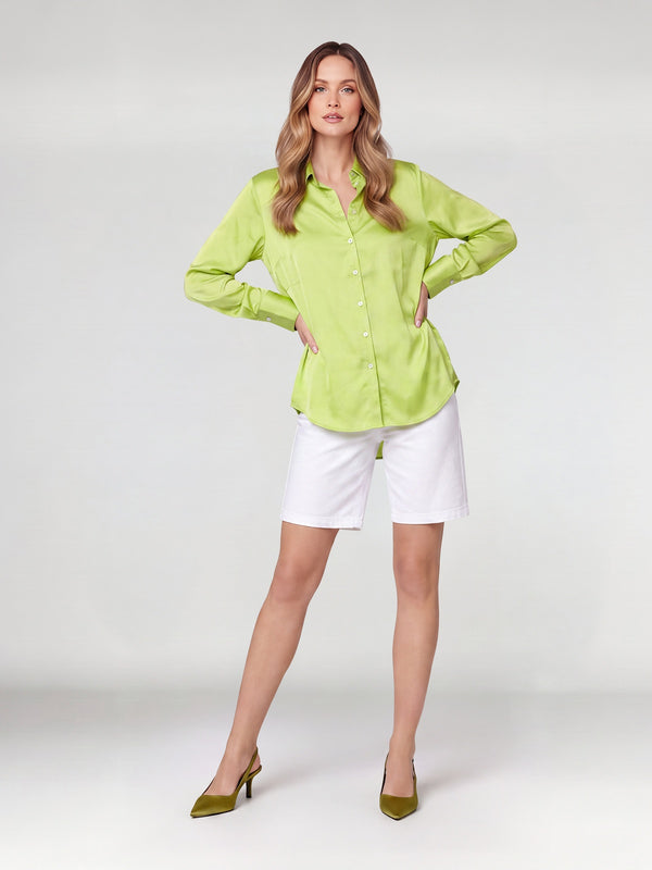 Blusa Mujer Emilia Verde Lineatré