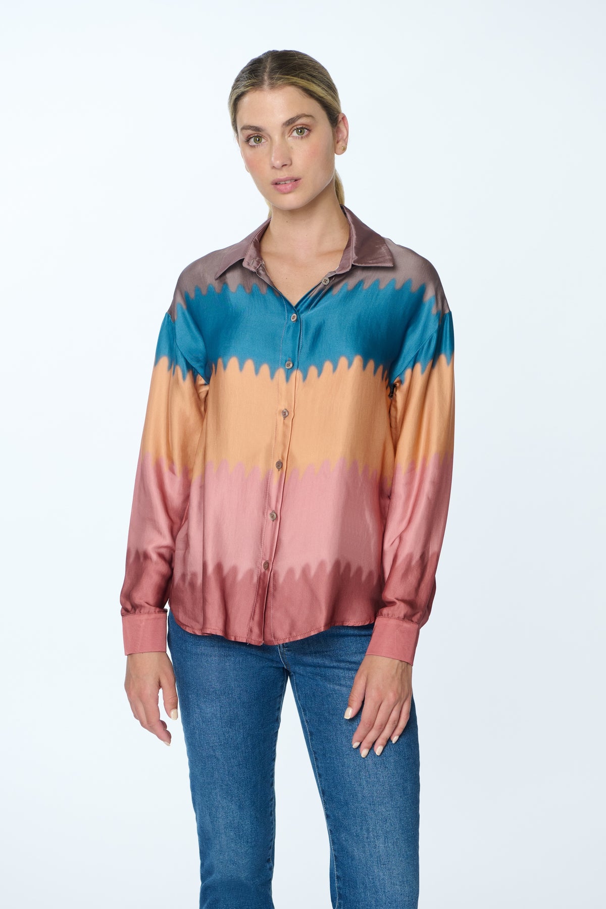 Blusa Adela Azul