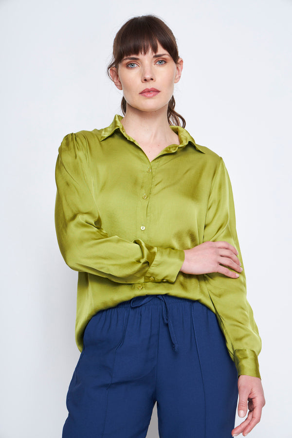 BLUSA CARI OLIVA