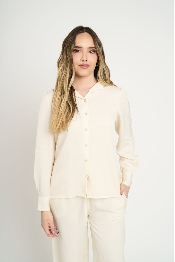 Blusa Mujer Giovanna Crudo Lineatre
