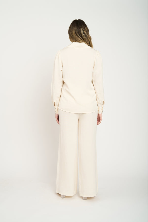 Pantalón Mujer Rafaela Crudo Lineatre