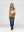 Blusa Mujer Elisiana Relaxed Cuello tipo camisa Manga 3/4 Militar Lineatre