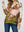 Blusa Mujer Elisiana Relaxed Cuello tipo camisa Manga 3/4 Militar Lineatre