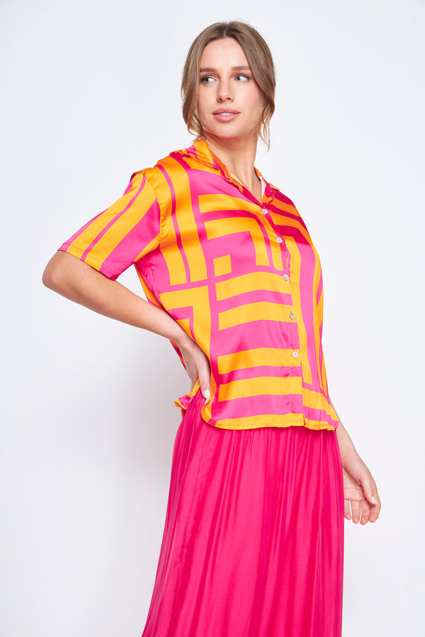 BLUSA CIRA FUCSIA