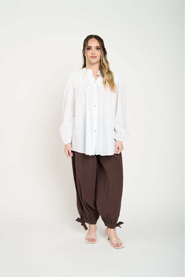 Blusa Mujer Alessandra Blanco Lineatre