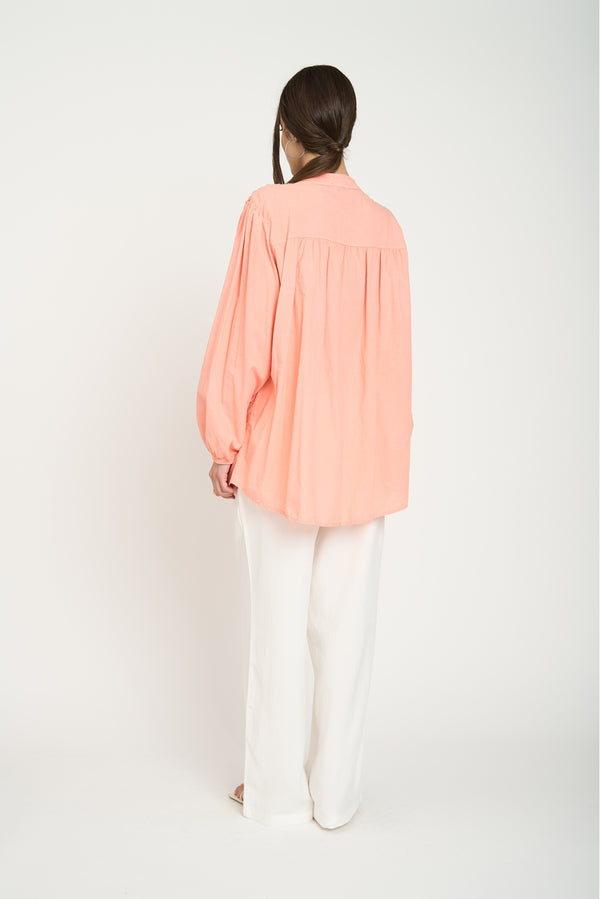 Blusa Mujer Alessandra Salmon Lineatre