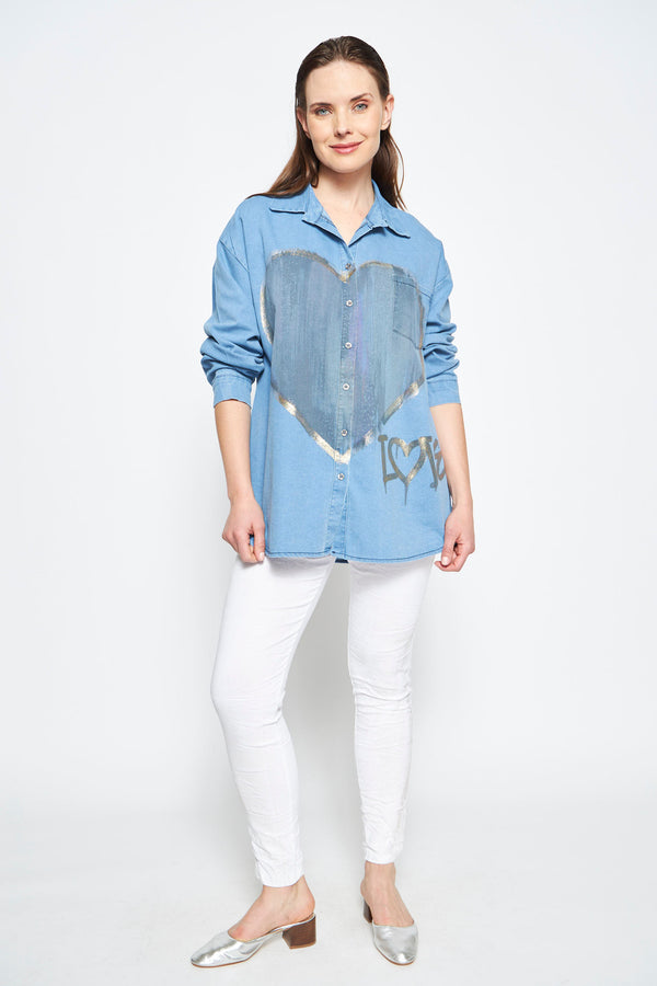 CAMISA CLEO DENIM