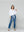 Blusa Mujer Benilda Lino Con Broderie Ajustable En La Cintura Blanca Lineatre