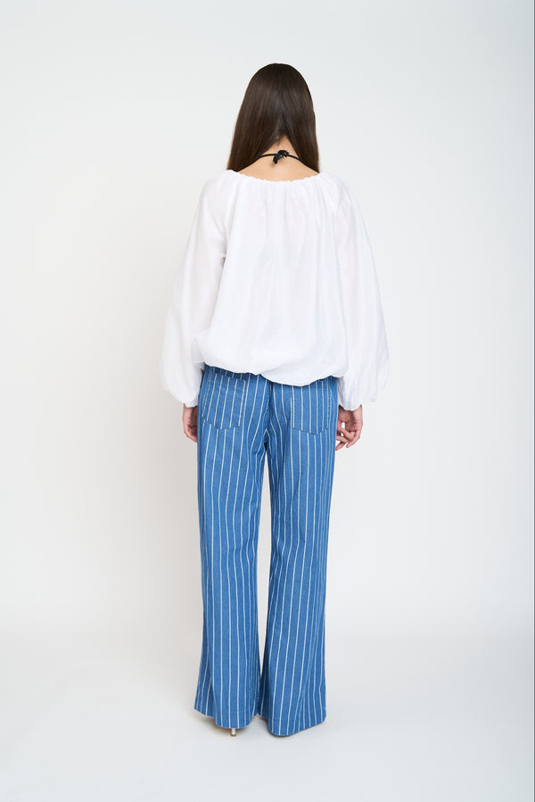 Blusa Mujer Ornella Blanco Lineatre