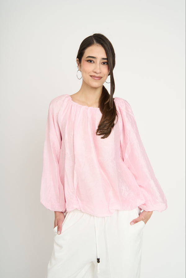Blusa Mujer Ornella Rosa Lineatre