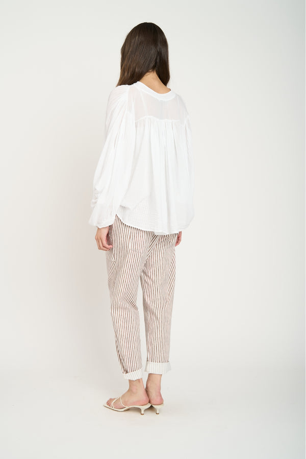 Blusa Mujer Renata Blanco Lineatre