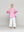 Blusa Mujer Berenice De Algodón Con Broderie Oversized Rosa Lineatre
