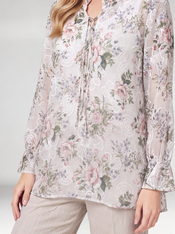 Blusa Mujer Laura Crudo Lineatré
