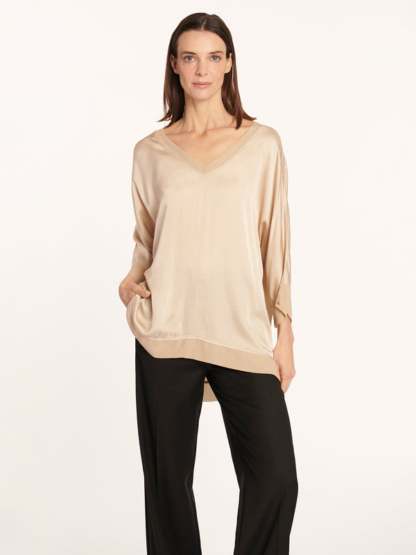 Blusa mariella fango