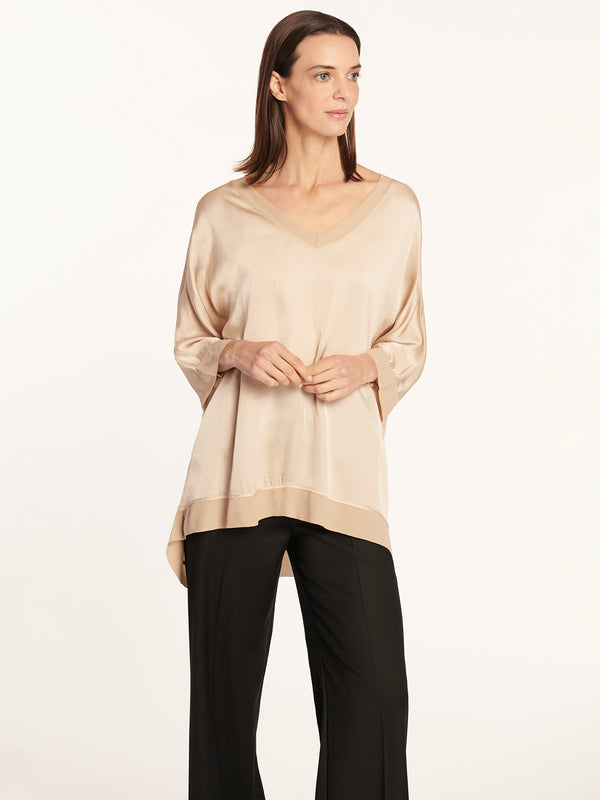 Blusa mariella fango