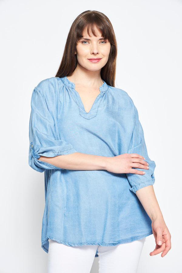 BLUSA EVA DENIM