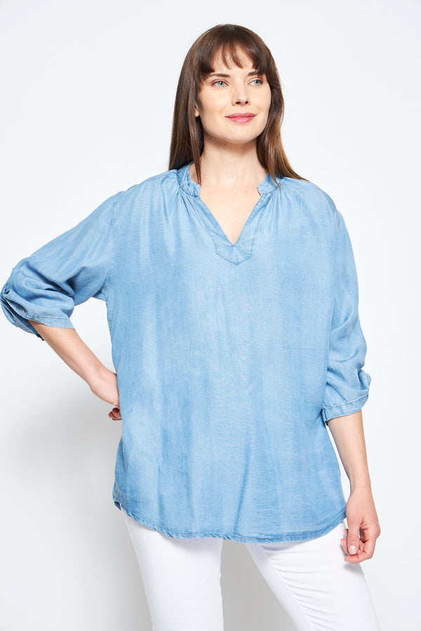 BLUSA EVA DENIM
