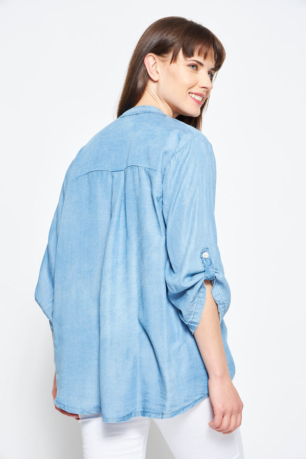 BLUSA EVA DENIM