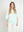 Blusa Bicolor Asimétrica con Encaje Agua