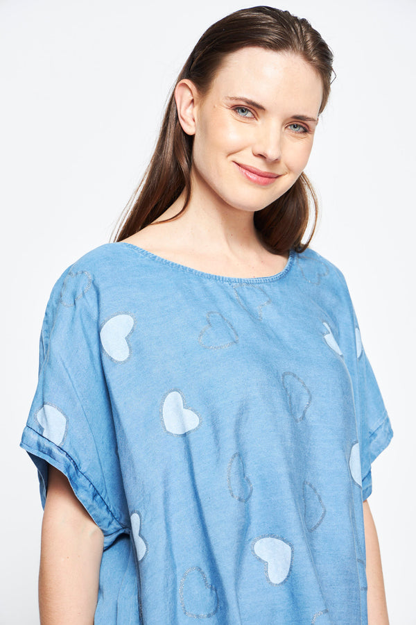 BLUSA FRIDA AZUL