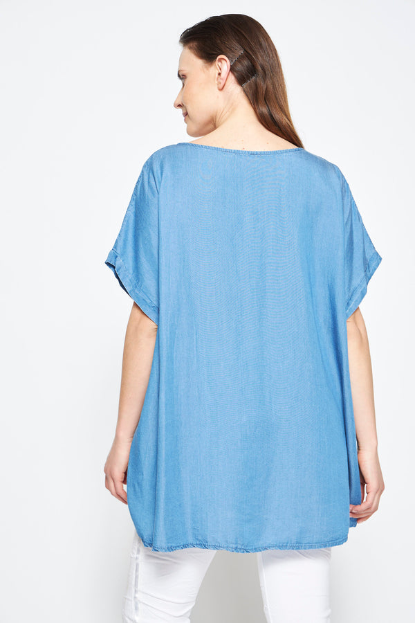 BLUSA FIRA AZUL