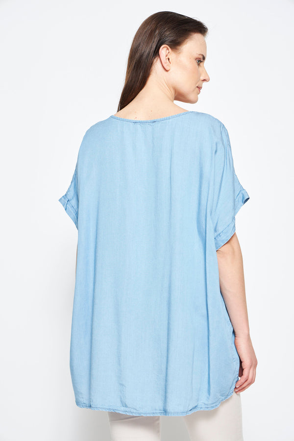 BLUSA FIRA DENIM