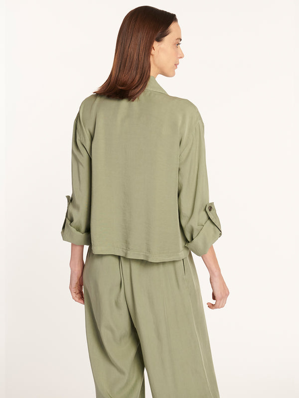 Blusa serena salvia