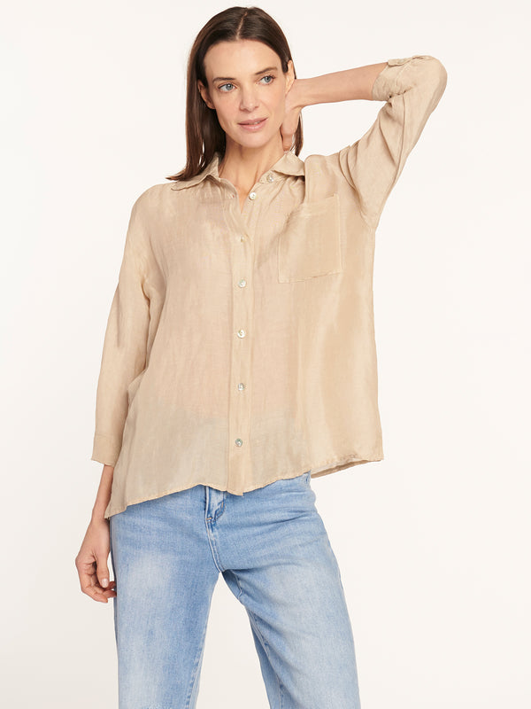 Blusa feliciana beige