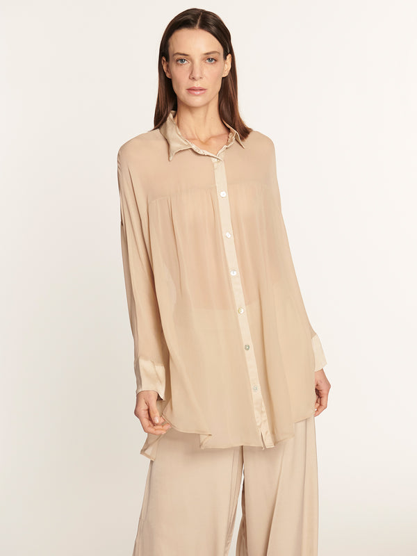 Blusa lionetta beige