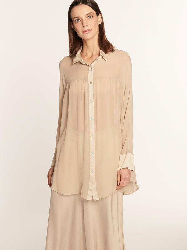 Blusa lionetta beige