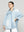 Camisa Mujer Lara Jeans Con Tachas Celeste Lineatre