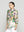 Blusa Mujer Bellinda Manga 3/4 Diseño Abstracto Verde Lineatre