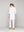 Blusa Mujer Benita De Lino Manga Larga Blanca Con Bolsillo Lineatre